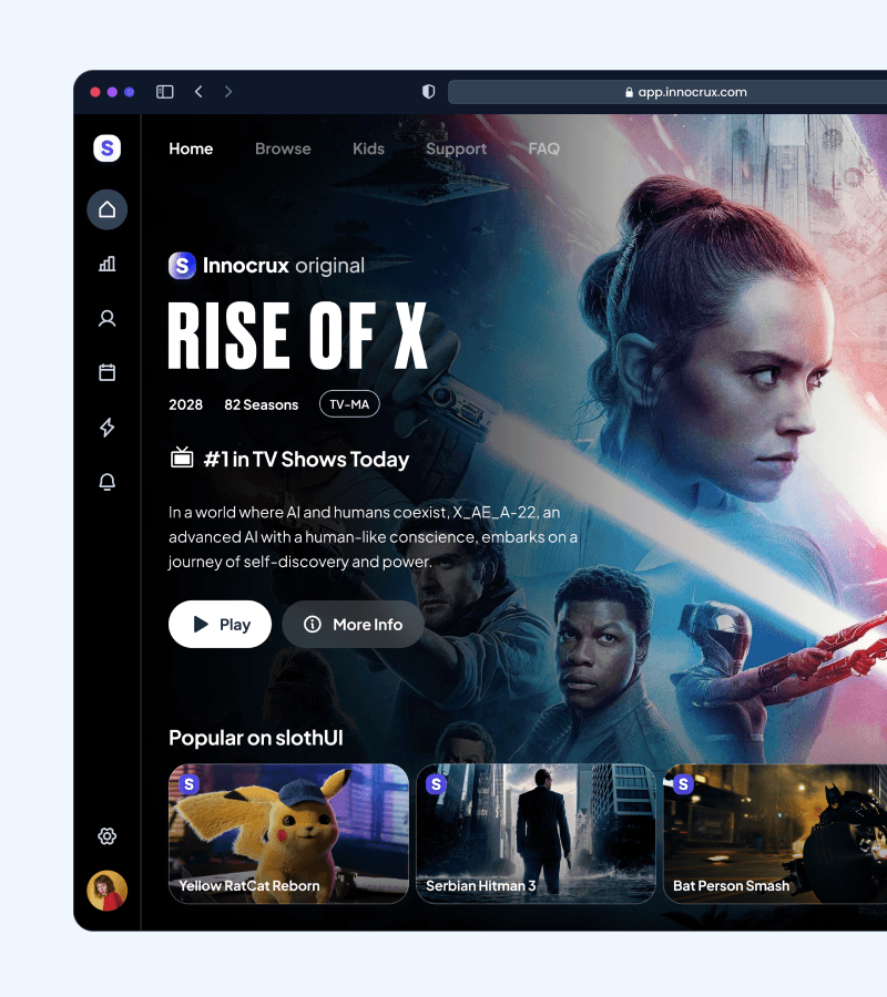 Internal video portal with a town hall stream and training library